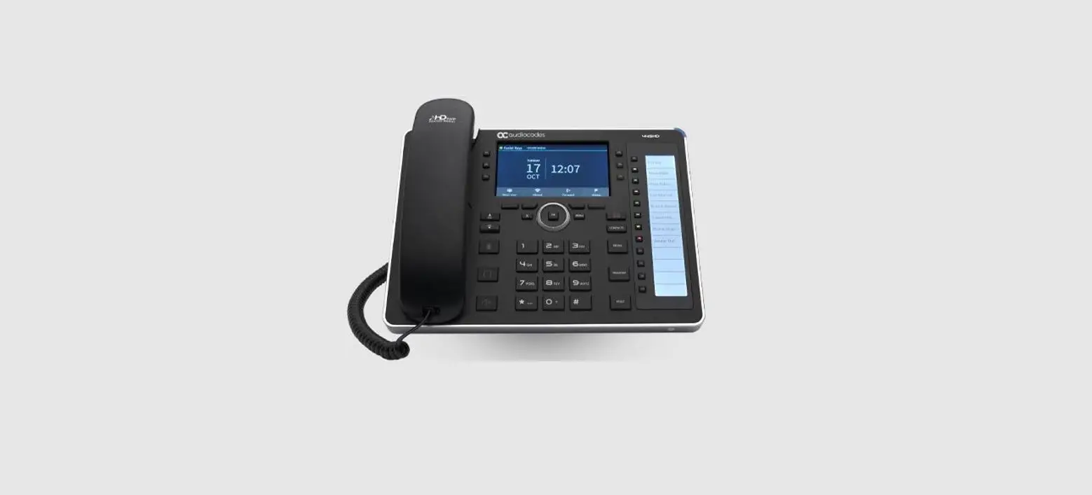 Audiocodes 445hd Ip Phone User Guide