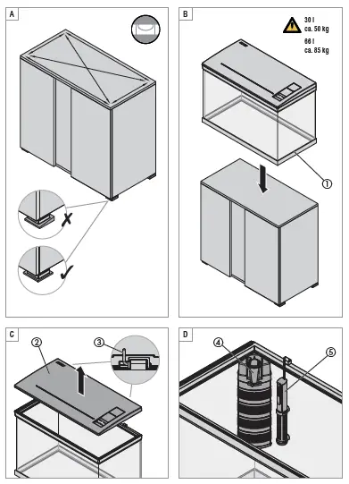 EHEIM-340709-Aquaclass-30 High-Quality-Starter-Aquarium-1
