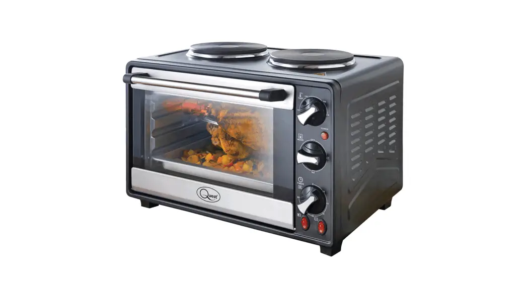 Quest 26l Twin Hob Convection Oven Instruction Manual