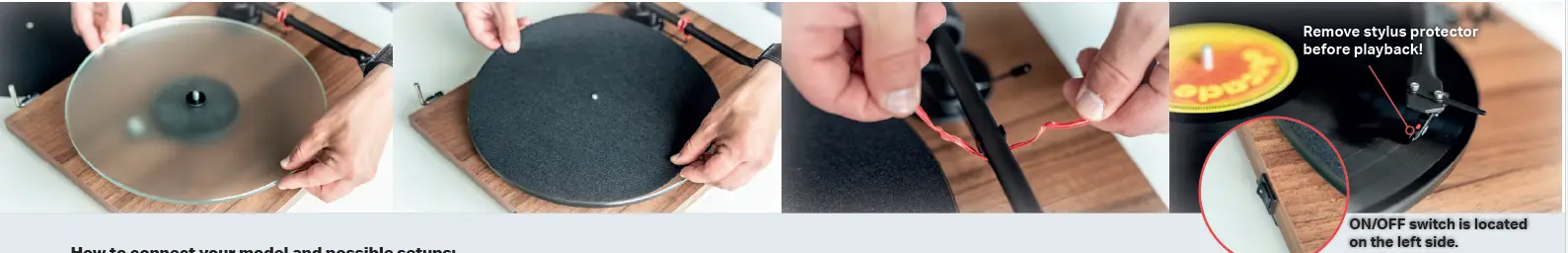 Pro-Ject T1 Turntable Player FIG 7