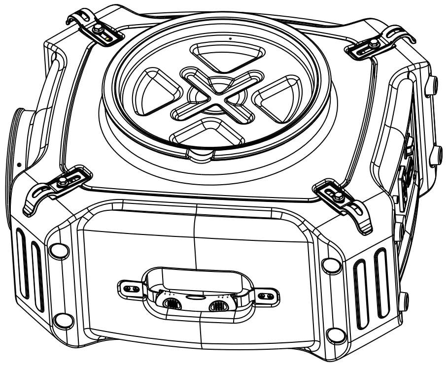 ALORAIR PureAiro HEPA Max 870 Air Scrubber