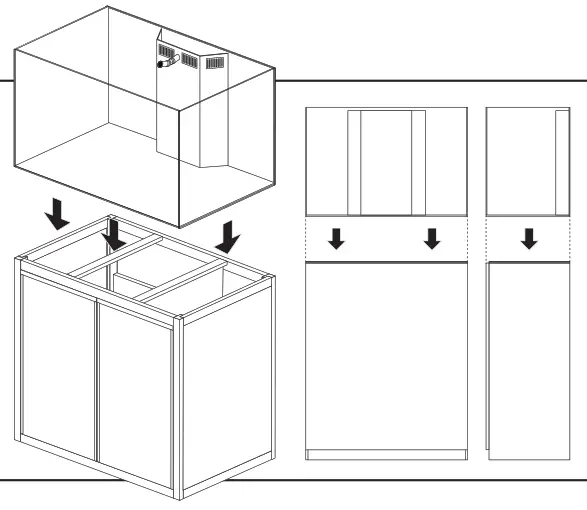 Blue Marine Reef 350 Complete Kit - step1