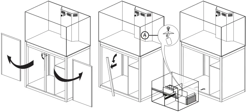 Blue Marine Reef 350 Complete Kit - step2
