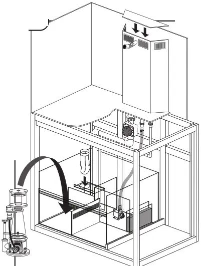Blue Marine Reef 350 Complete Kit - step8