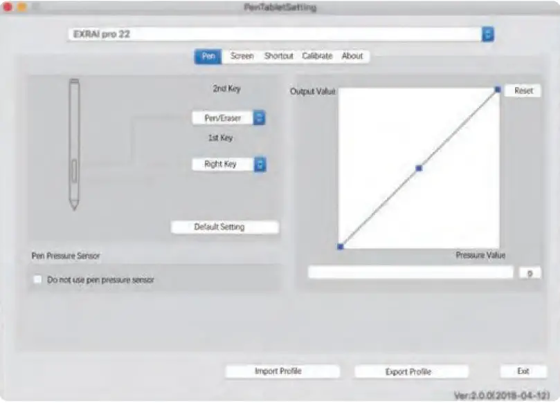 serenelife SLGTTS21 21.5'' Dual Mode Graphic Tablet Monitor 10