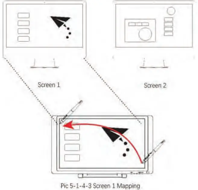 serenelife SLGTTS21 21.5'' Dual Mode Graphic Tablet Monitor 15