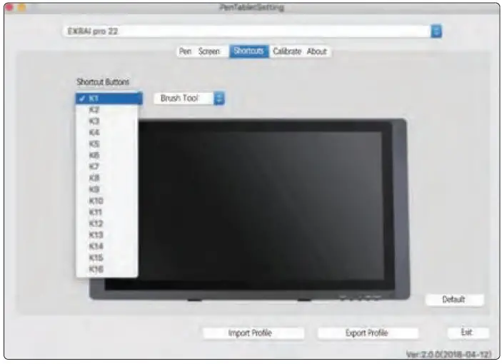 serenelife SLGTTS21 21.5'' Dual Mode Graphic Tablet Monitor 23