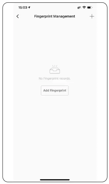 Add User Fingerprint