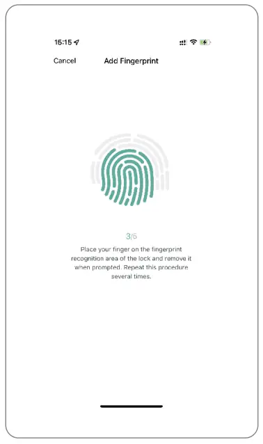 Add User Fingerprint