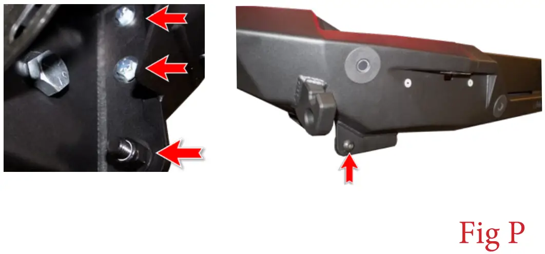 ADDICTIVE DESERT DESIGNS R23012NA01NA 2021-Current Ford Bronco ADD Rock Fighter Rear Bumper - fig16