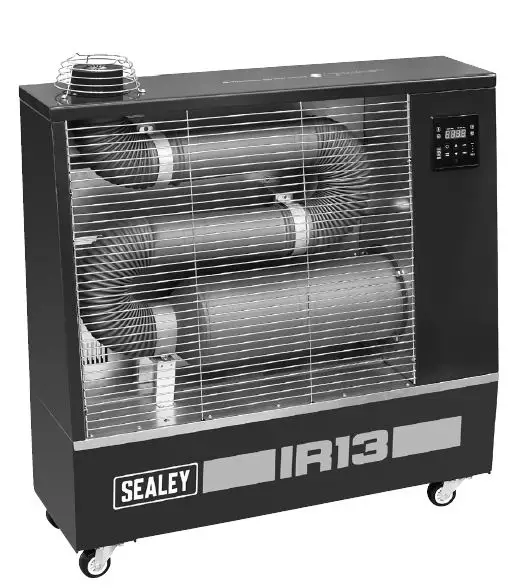 SEALEY IR16 Industrial Infrared Diesel Heater 9