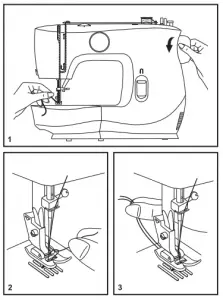 Raising the Bobbin Thread