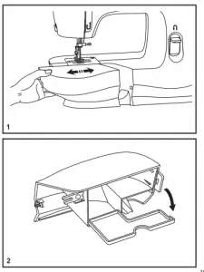 Installing the Removable Extension Table