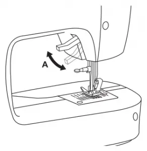 Two Step Presser Foot Lifter