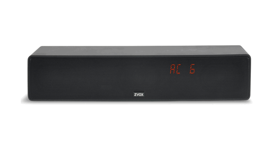 Zvox Av455 Accuvoice Tv Speaker User Manual