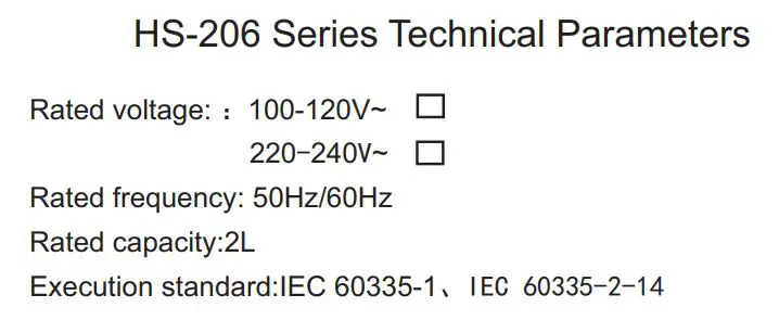 Rubicson Wireless thermometer - Main Technical Parameters