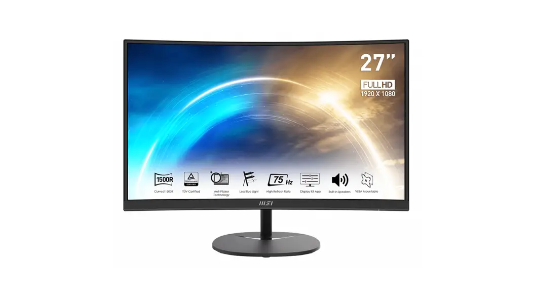 Msi Pro Series Pro Mp271c Curved Business Monitor User Guide