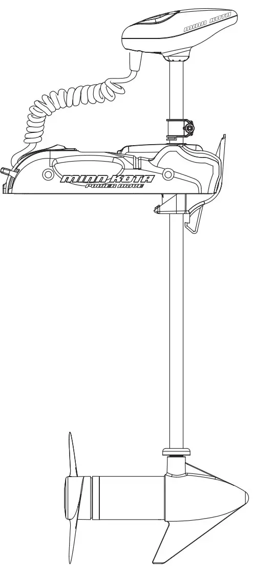 MINN KOTA 1358790 POWERDRIVE V2 Bow Mount Trolling Motor