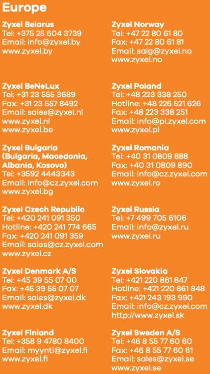 Corporate Headquarters Europe Continued