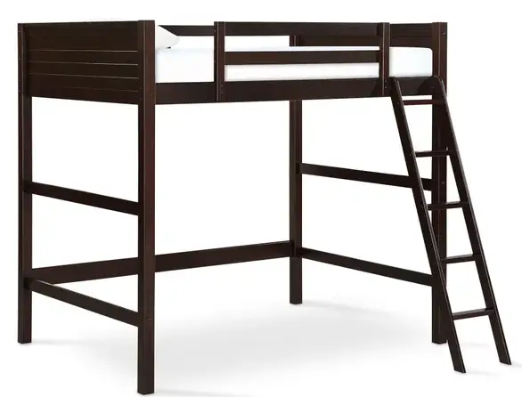 GOJANE-WF292330LWYAAP-Solid-Wood-Loft-Bed-with-Ladder-