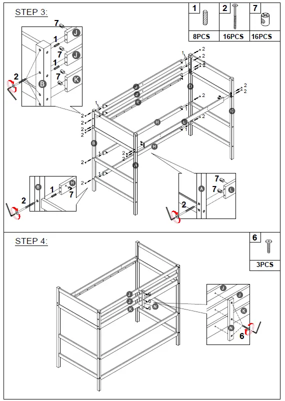 GOJANE-WF292330LWYAAP-Solid-Wood-Loft-Bed-with-Ladder-fig-5