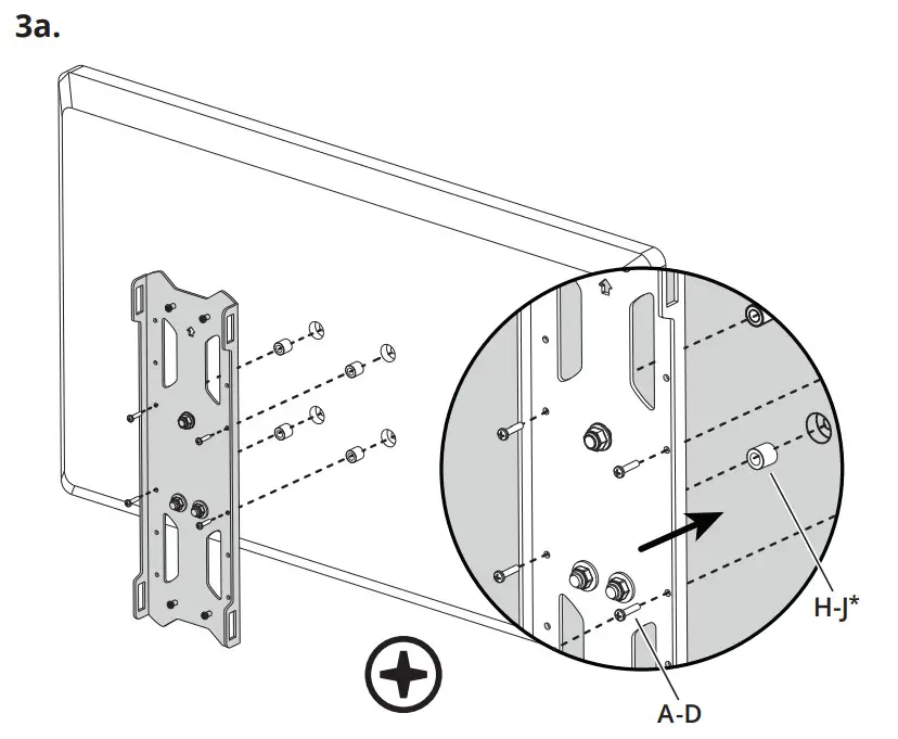 kanto PDX650 Full Motion TV Wall Mount - Figure 5