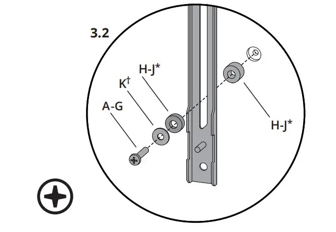 kanto PDX650 Full Motion TV Wall Mount - Figure 7