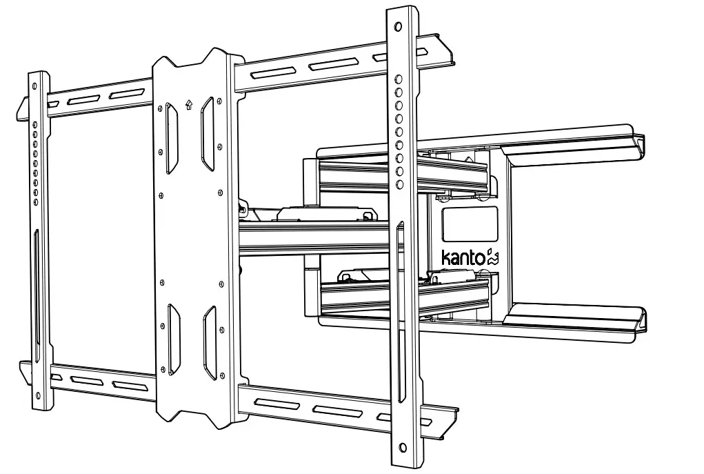 kanto PDX650 Full Motion TV Wall Mount