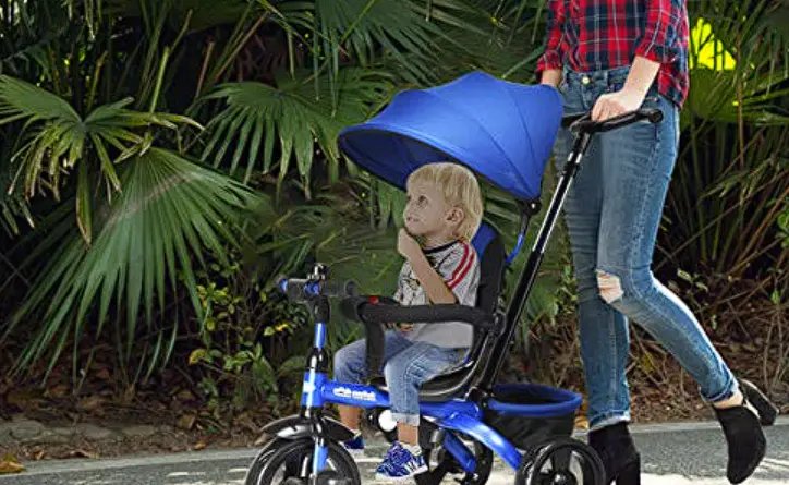 Infans Ty326400 4-in-1 Push And Ride Stroller Tricycle User Manual