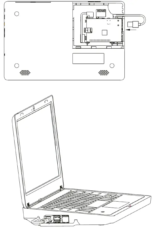 Joy-IT JOY-PI NOTE 3-in-1 Solution Notebook-9