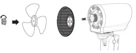 Goldair GCPF190 40cm Pedestal Fan with Remote - fig4