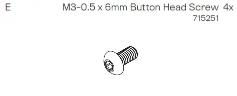 INNOVATIVE PTS-WM-6200M Terminal Stand - 3-0.5 x 6mm Button Head Screw