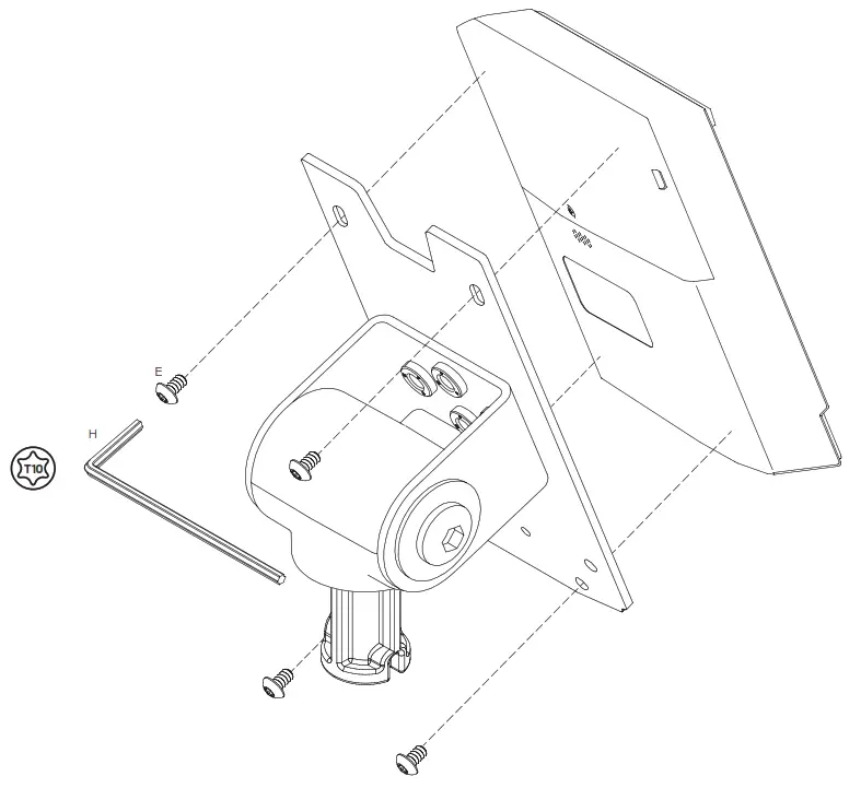 INNOVATIVE PTS-WM-6200M Terminal Stand - fig3