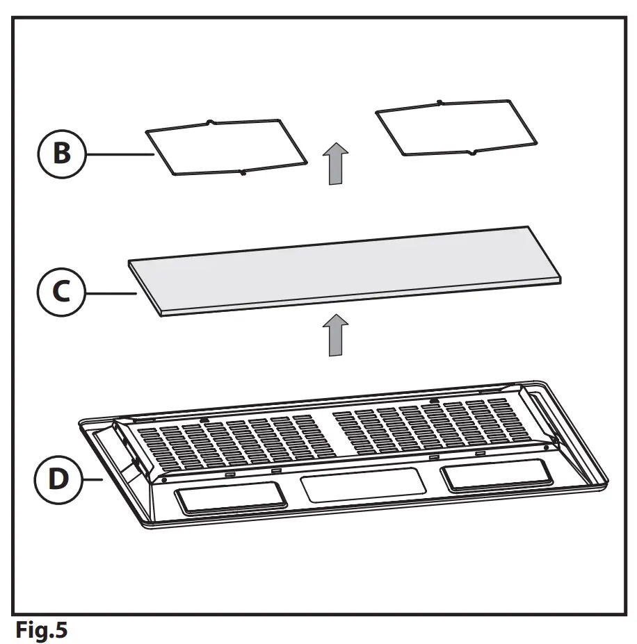 Cobal GRP61S Cooker Hood Installation Instructions