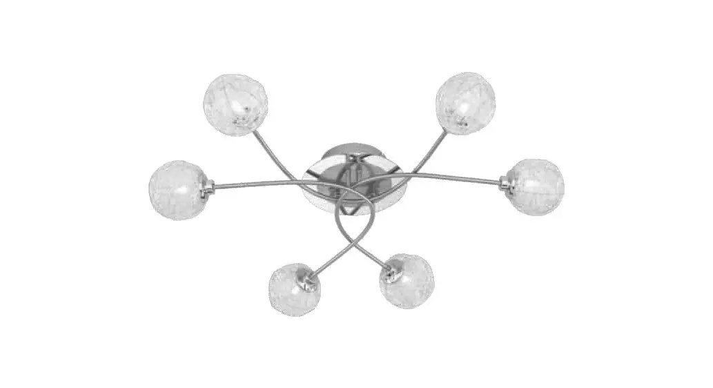 Paul Neuhaus 6796-55 Womble Ceiling Light Instruction Manual