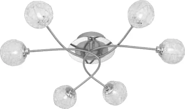 Paul Neuhaus 6796-55 Womble Ceiling Light