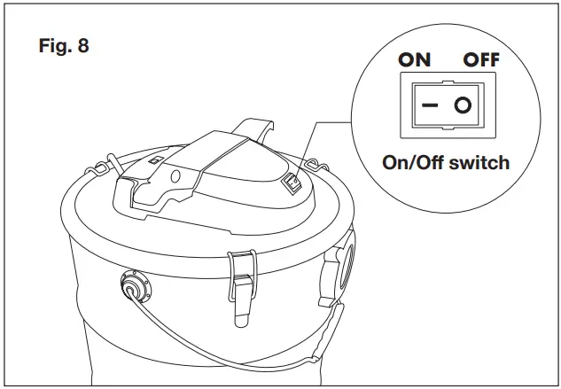 SNOWJOE ASHJ202E RM Electric Ash Vacuum Cleaner - Figure 9