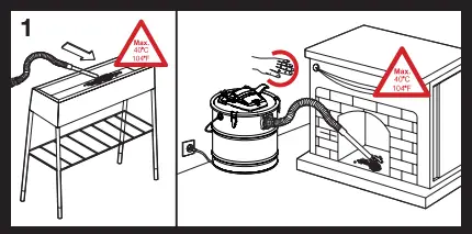 SNOWJOE ASHJ202E RM Electric Ash Vacuum Cleaner - icon 4