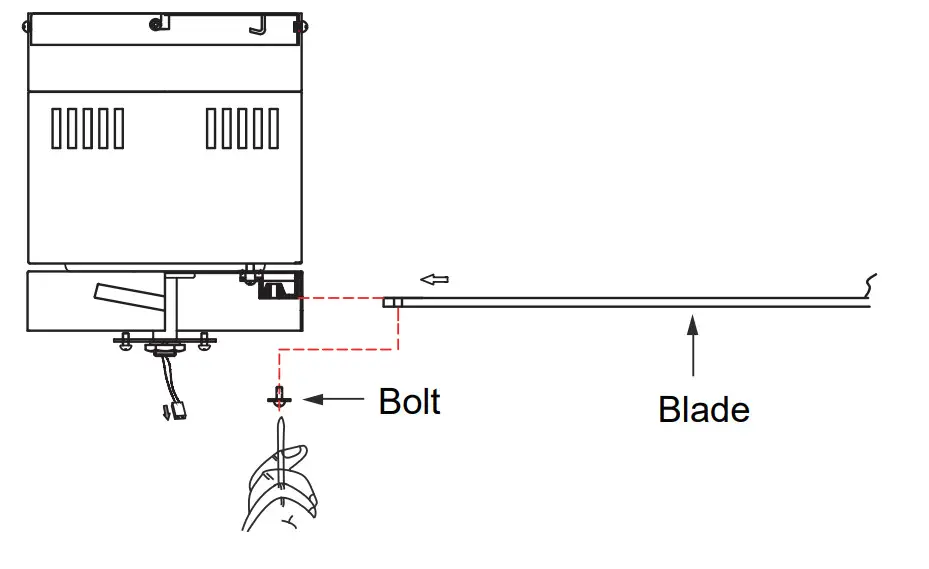 WINGBO 52In 4 Blade LED Ceiling Fan - Figure 11