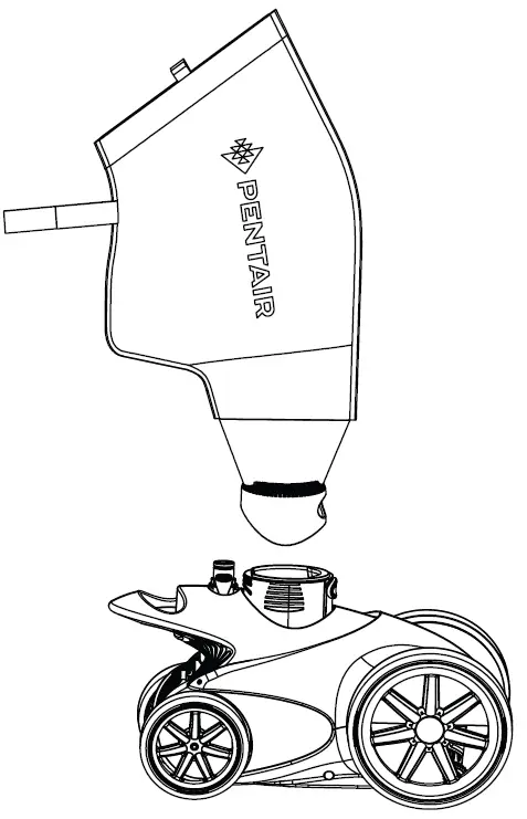 PENTAIR 360228 Racer® Pressure Side Pool Cleaner