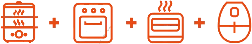 FOTILE HYZK26-E1 4 In 1 Steam Combi Oven A01