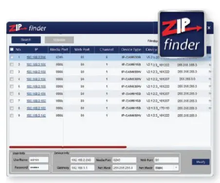 ZIP IPCAI020 Covert Cameras  System Q Ltd - fig