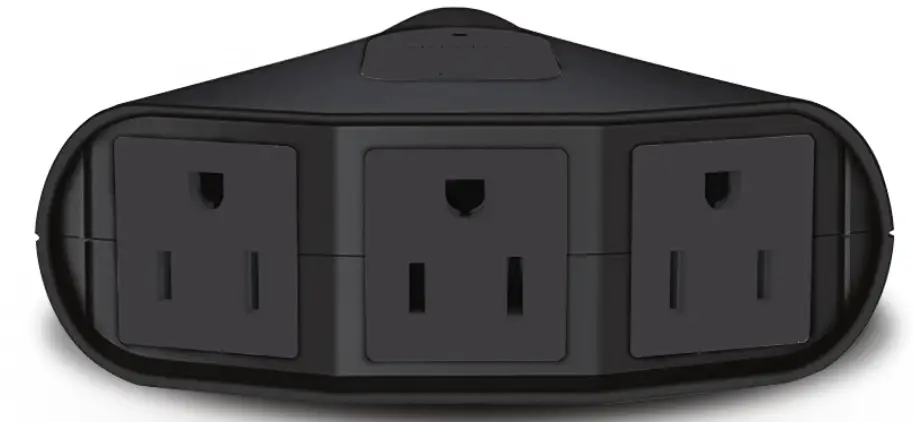Brookstone Outdoor Smart Plug with 3 Outlets -