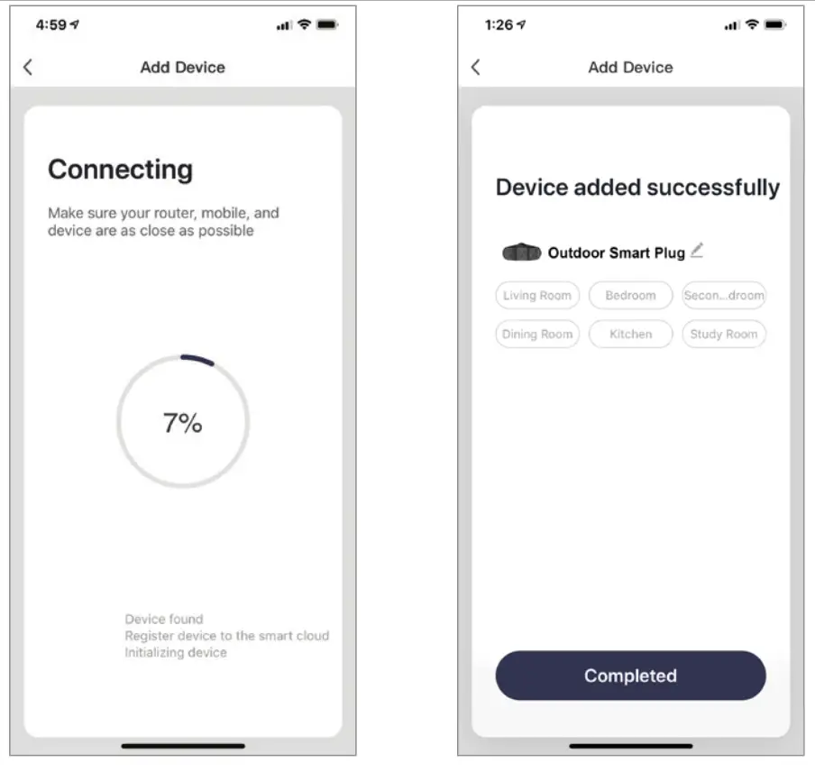 Brookstone Outdoor Smart Plug with 3 Outlets - Fig5