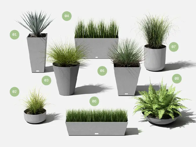 veradek Pure Series Railing Planter 7