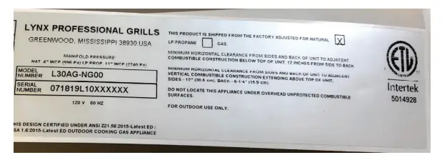 LYNX L30AGNG 30 Inch Built In Cooktop-fig21