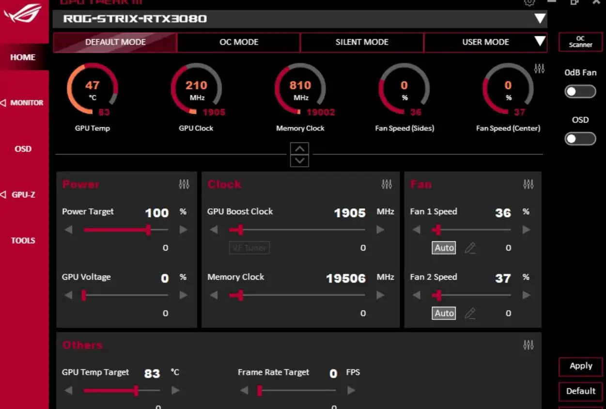 Asus Gpu Tweak Ii Utility Software User Manual