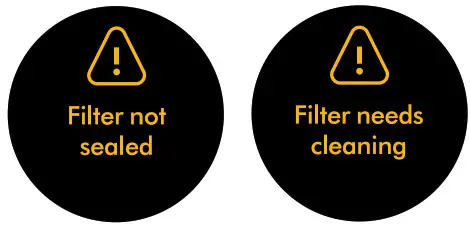 dyson Digital Slim Cordless Vacuum Cleaner -Alert icon 1