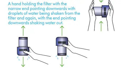 dyson Digital Slim Cordless Vacuum Cleaner - Fill and shake