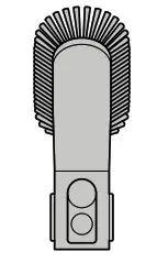 dyson Digital Slim Cordless Vacuum Cleaner - Soft dusting